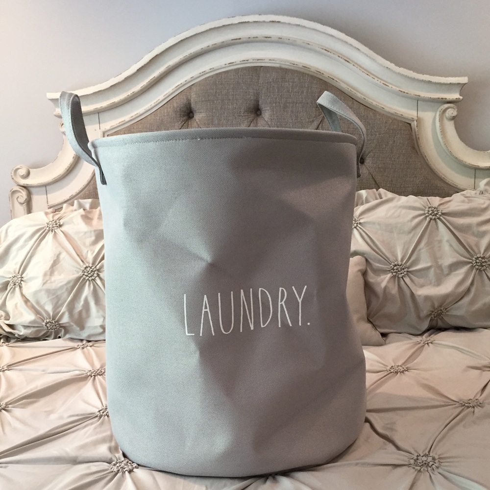Rae Dunn Laundry Basket Hamper